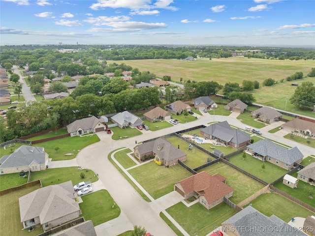 303 Hidden Path, Ardmore, OK 73401 - aerial perspective of suburban area