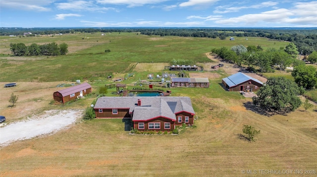 14820 Memorial, Wilson, OK 73463 - overview of rural landscape
