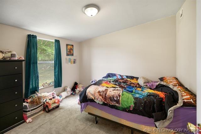 882 Stephens Rd, Eufaula, OK 74432 - view of carpeted bedroom