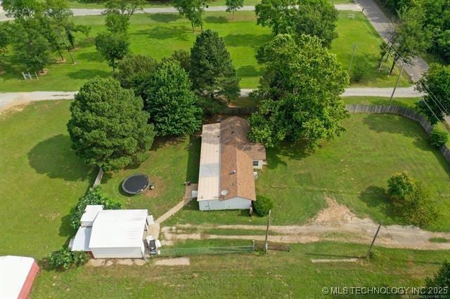 882 Stephens Rd, Eufaula, OK 74432 - aerial view of property and surrounding area