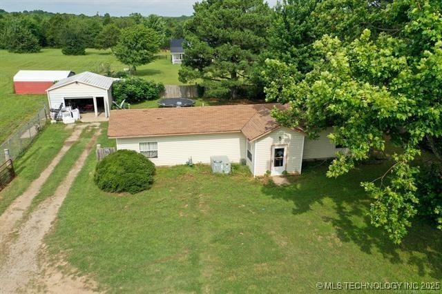 882 Stephens Rd, Eufaula, OK 74432 - view of subject property