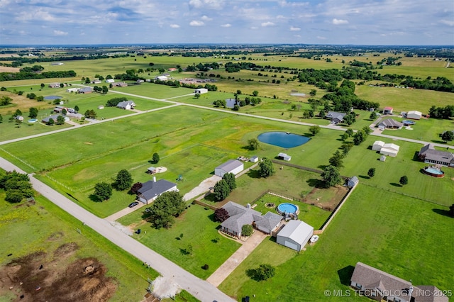 20672 E Kambrie St, Inola, OK 74036 - bird's eye view of a nearby body of water