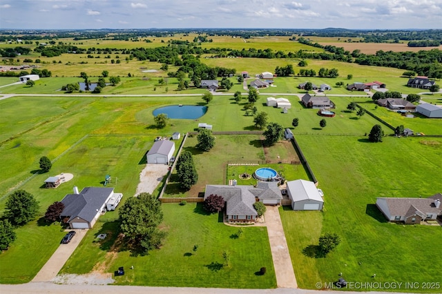 20672 E Kambrie St, Inola, OK 74036 - drone / aerial view of a large body of water