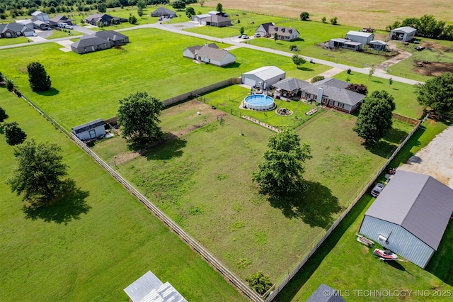 20672 E Kambrie St, Inola, OK 74036 - aerial view of residential area