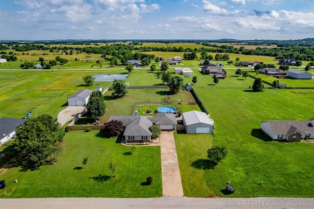 20672 E Kambrie St, Inola, OK 74036 - bird's eye view