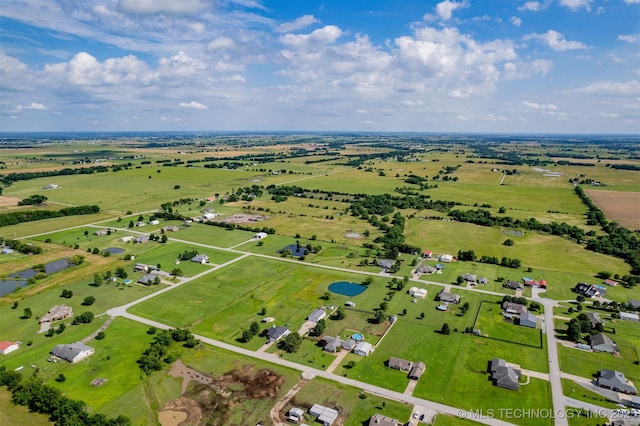 20672 E Kambrie St, Inola, OK 74036 - aerial view of sparsely populated area