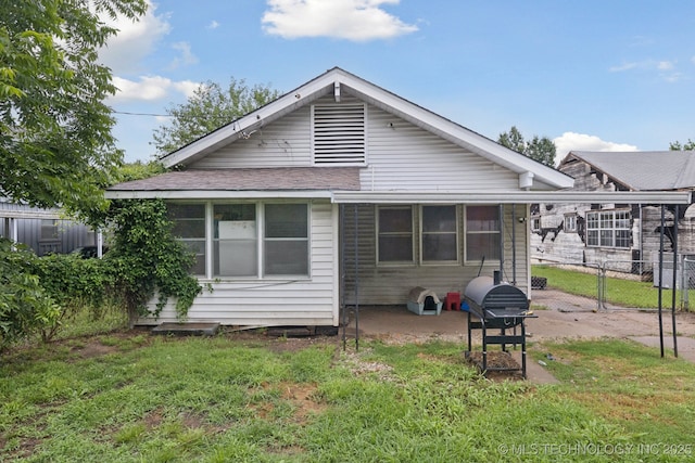 1414 E 8th St, Okmulgee, OK 74447 - back of property