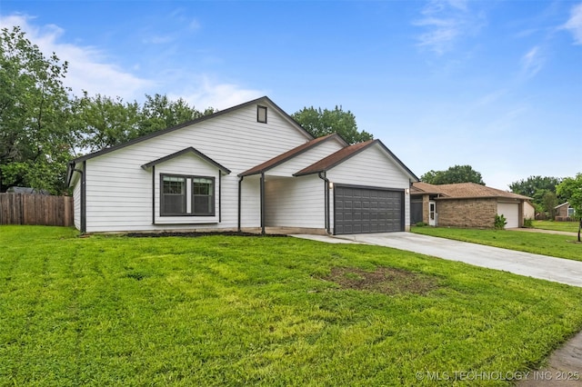 8903 N 124th E Ave, Owasso, OK 74055 - view of front of property with driveway and an attached garage