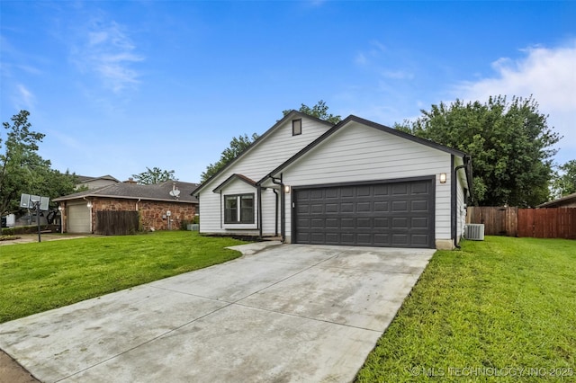 8903 N 124th E Ave, Owasso, OK 74055 - ranch-style house featuring a garage and concrete driveway