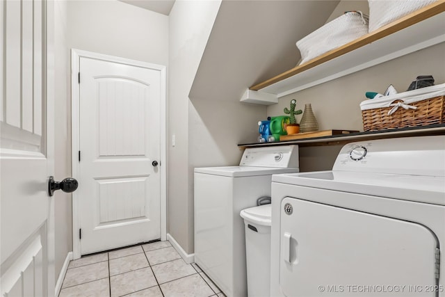 4661 E 148th St S, Bixby, OK 74008 - washroom featuring washer and dryer and light tile patterned floors
