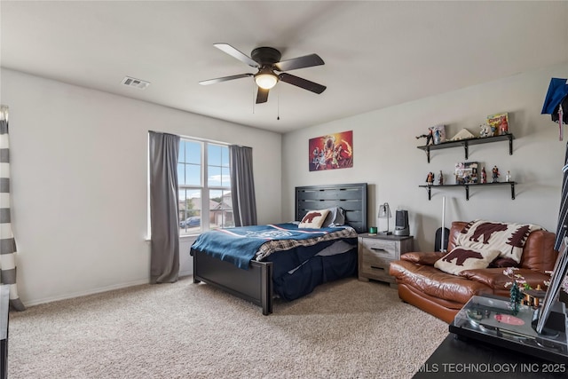 4661 E 148th St S, Bixby, OK 74008 - bedroom with carpet flooring and ceiling fan