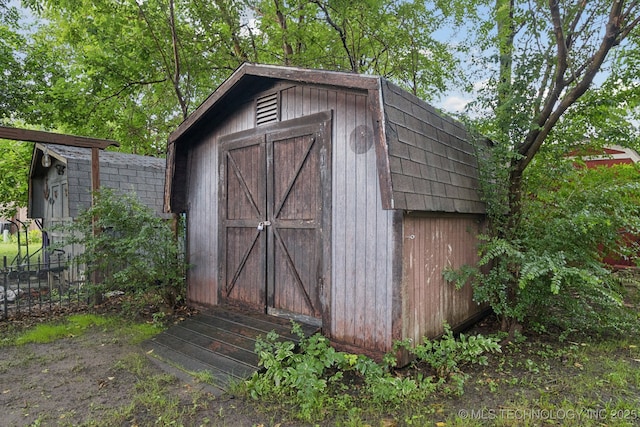 6922 E 16th St, Tulsa, OK 74112 - view of shed