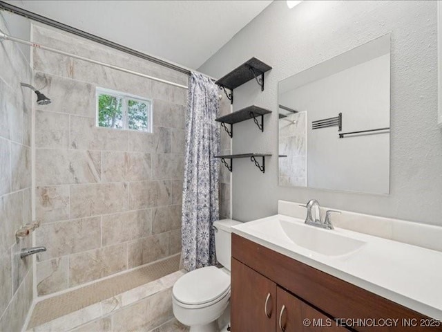 2346 S 118th E Ave, Tulsa, OK 74129 - full bath featuring vanity and tiled shower