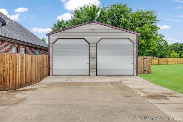 129 Highland Dr, Durant, OK 74701 - view of detached garage