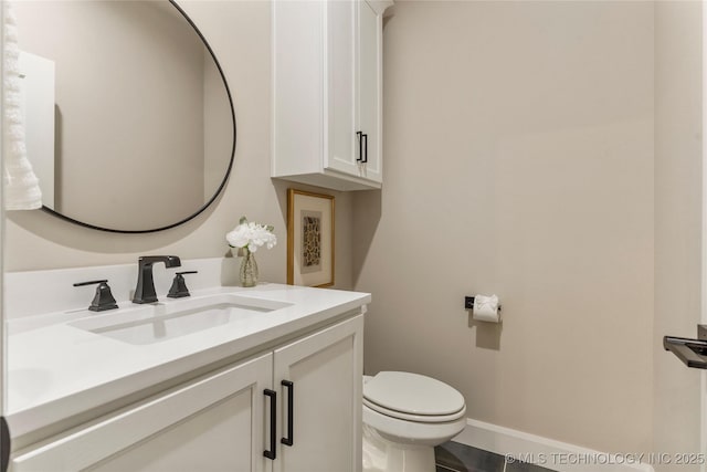 4708 S Sequoia Ave, Broken Arrow, OK 74011 - bathroom featuring vanity and toilet