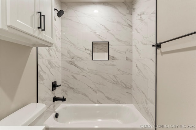 4708 S Sequoia Ave, Broken Arrow, OK 74011 - full bath featuring toilet and shower / tub combination
