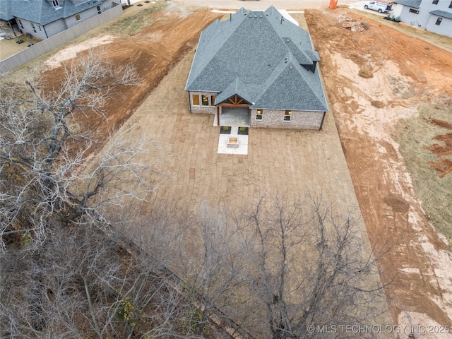 4708 S Sequoia Ave, Broken Arrow, OK 74011 - view from above of property