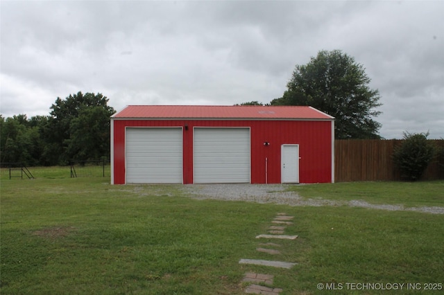 2148 E Wise Rd, Mcalester, OK 74501 - view of detached garage
