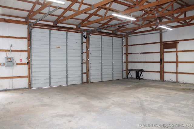 2148 E Wise Rd, Mcalester, OK 74501 - garage with electric panel