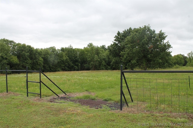 2148 E Wise Rd, Mcalester, OK 74501 - view of yard with a view of rural / pastoral area and a forest view