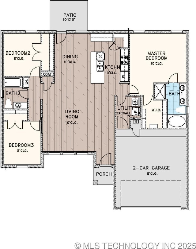 1417 E 149th Pl S, Glenpool, OK 74008 - view of floor plan / room layout