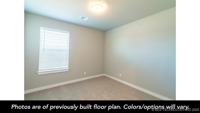 1441 E 149th Pl S, Glenpool, OK 74033 - empty room featuring carpet flooring and baseboards