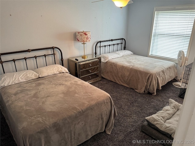 450779 E 341st Rd Unit 34, Afton, OK 74331 - carpeted bedroom featuring ceiling fan