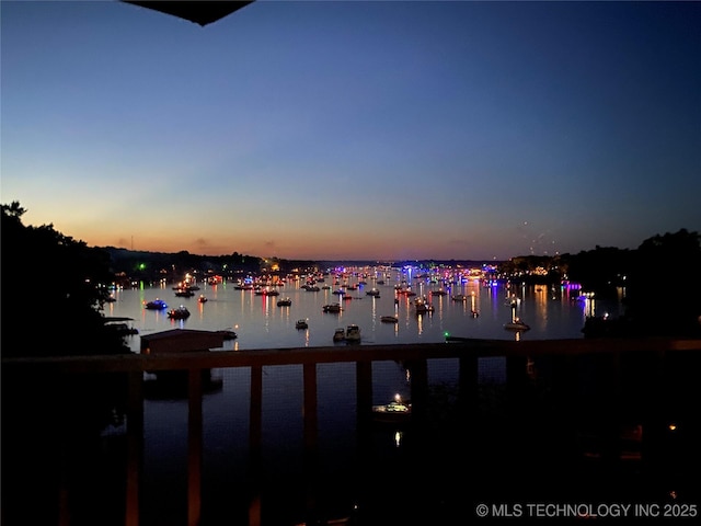 450779 E 341st Rd Unit 34, Afton, OK 74331 - water view featuring a marina