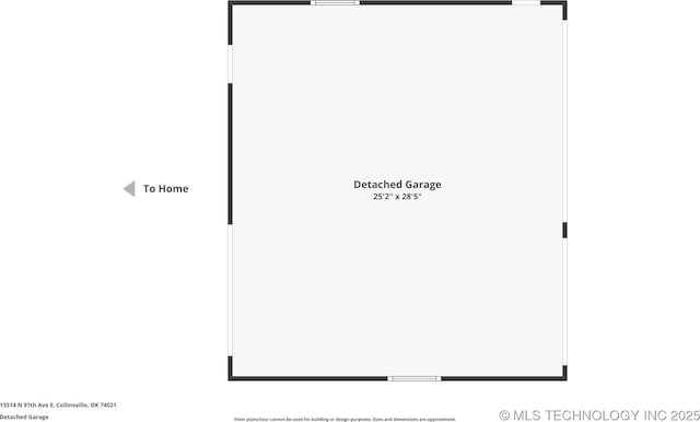 13514 N 97th E Ave, Collinsville, OK 74021 - view of room layout
