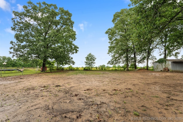 3323 E 2054th Rd, Sawyer, OK 74756 - view of yard with a rural view