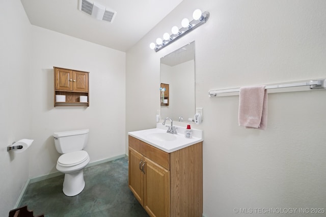 4127 New Prue Rd, Sand Springs, OK 74063 - bathroom featuring toilet and vanity