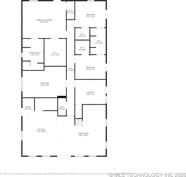 4127 New Prue Rd, Sand Springs, OK 74063 - view of floor plan / room layout