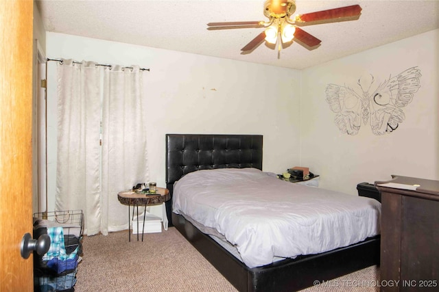 4822 S Bermuda Ave, Sand Springs, OK 74063 - carpeted bedroom featuring a ceiling fan