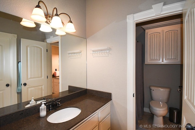 2463 S Park Hl, Tahlequah, OK 74464 - bathroom with vanity and toilet