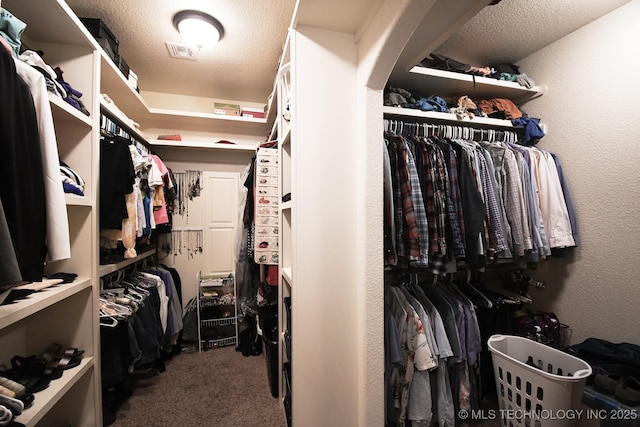 2463 S Park Hl, Tahlequah, OK 74464 - walk in closet with carpet