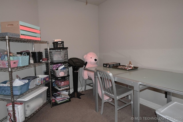 2463 S Park Hl, Tahlequah, OK 74464 - office with carpet floors