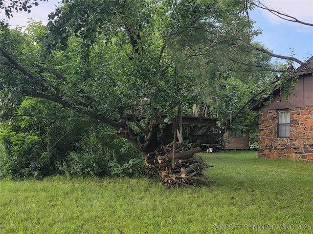 14177 E 590th Rd S, Inola, OK 74036 - view of grassy yard