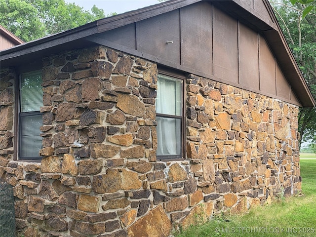 14177 E 590th Rd S, Inola, OK 74036 - view of property exterior with stone siding