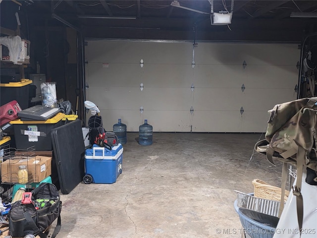 14177 E 590th Rd S, Inola, OK 74036 - garage featuring a garage door opener