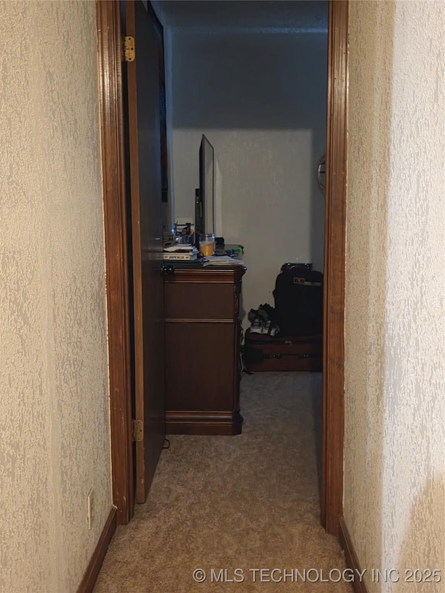 14177 E 590th Rd S, Inola, OK 74036 - hallway featuring carpet