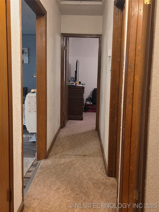 14177 E 590th Rd S, Inola, OK 74036 - hall with light colored carpet and a textured wall