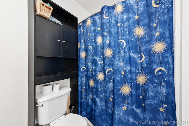 30103 S 4210th Rd, Inola, OK 74036 - full bath with toilet and a shower with shower curtain