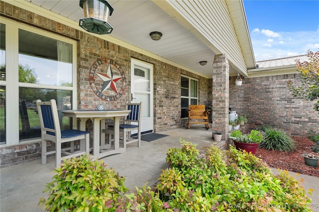 110094 S 4680th Rd, Gans, OK 74936 - view of patio / terrace