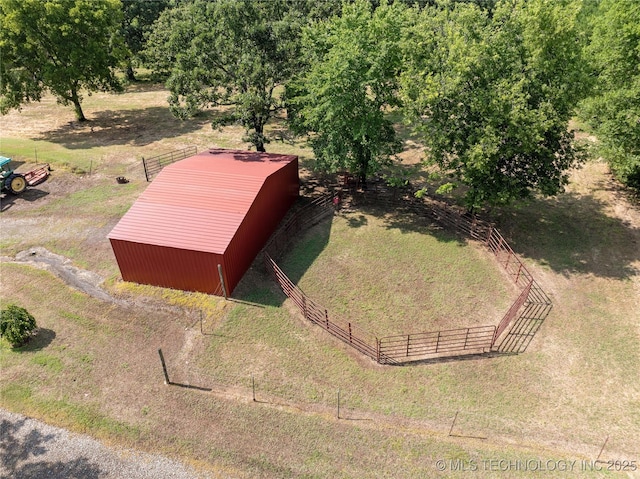 110094 S 4680th Rd, Gans, OK 74936 - overview of rural landscape