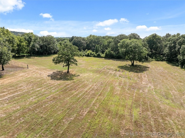 110094 S 4680th Rd, Gans, OK 74936 - view of yard with a rural view