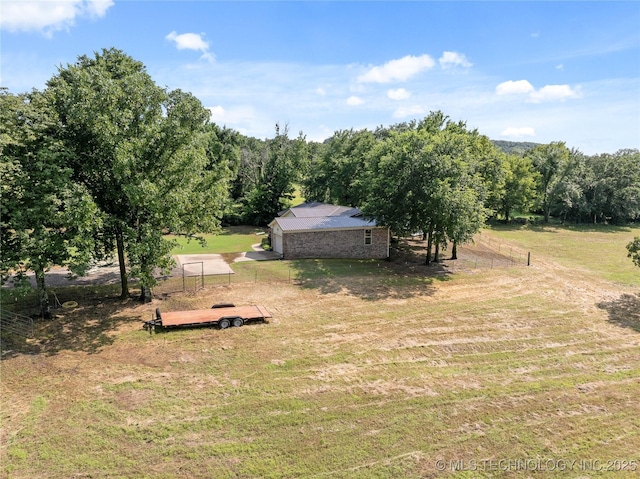 110094 S 4680th Rd, Gans, OK 74936 - view of yard