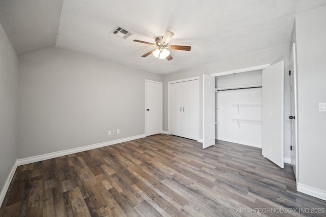 2331 S 99th E Ave, Tulsa, OK 74129 - unfurnished bedroom with wood finished floors and ceiling fan