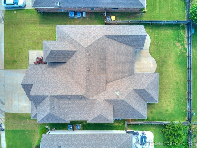 5815 E 144th St S, Bixby, OK 74008 - view from above of property