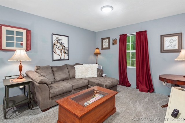 6607 Old Taft Rd, Muskogee, OK 74401 - living area with carpet flooring