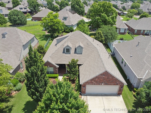 4205 N Narcissus Ave, Broken Arrow, OK 74012 - aerial perspective of suburban area